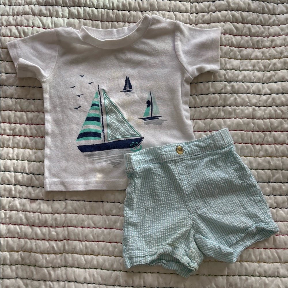 Baby Essentials sailboat set 18M